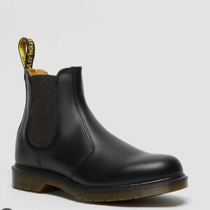 Dr. Martens Smooth Black Ankle Boots